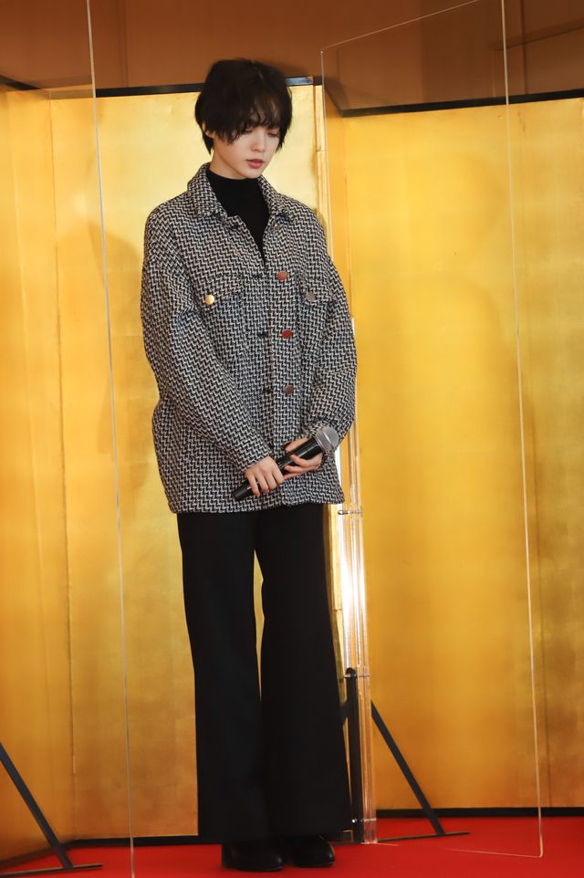 岡田将生、志尊淳、平手友梨奈が今年の漢字を発表！映画『さんかく窓の外側は夜』大ヒット祈願イベント（18枚目）