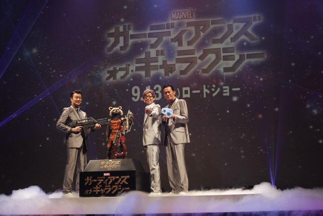 みんな思わずロケットに注目！映画『ガーディアンズ・オブ・ギャラクシー』銀河プレミアイベントフォトギャラリー（9枚目）