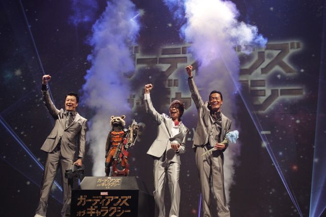 みんな思わずロケットに注目！映画『ガーディアンズ・オブ・ギャラクシー』銀河プレミアイベントフォトギャラリー（13枚目）