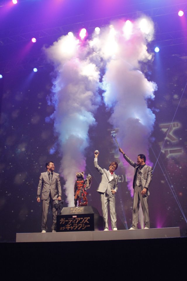 みんな思わずロケットに注目！映画『ガーディアンズ・オブ・ギャラクシー』銀河プレミアイベントフォトギャラリー（14枚目）