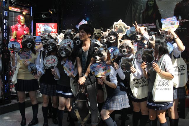 宇宙最凶アライグマが渋谷に大量出没！フォトギャラリー（2枚目）