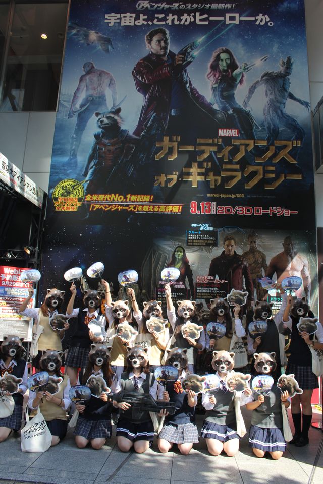 宇宙最凶アライグマが渋谷に大量出没！フォトギャラリー（4枚目）