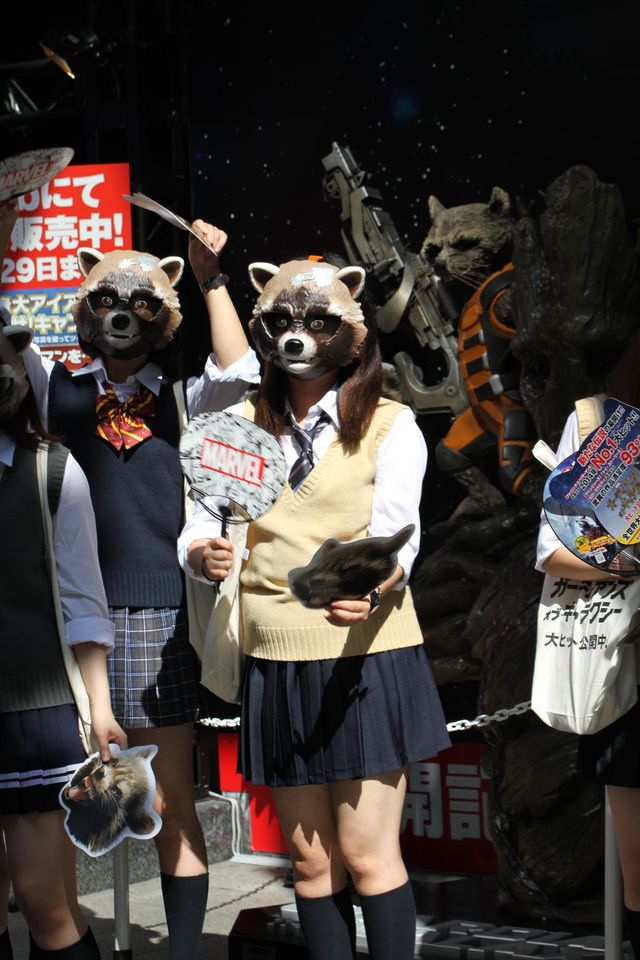 宇宙最凶アライグマが渋谷に大量出没！フォトギャラリー（8枚目）