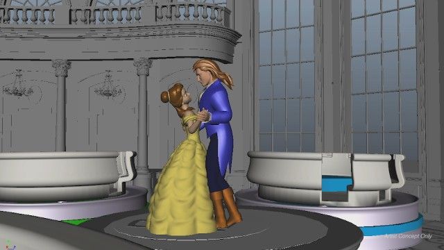 ディズニー新アトラクション！「美女と野獣“魔法のものがたり”」（15枚目）