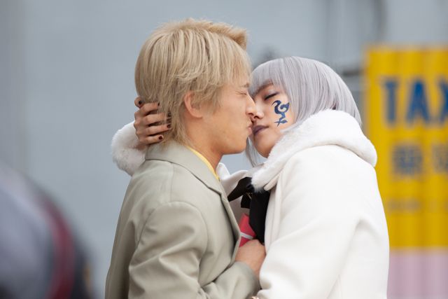 ヨドンナ様＆為朝、キス寸前…「ヨドンナ3　ヨドンナのバレンタイン」場面写真：フォトギャラリー