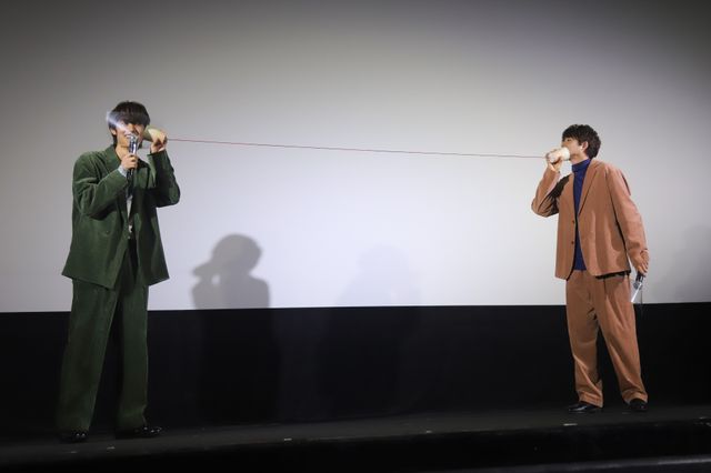 白洲迅＆楽駆、糸電話で…（12枚目）