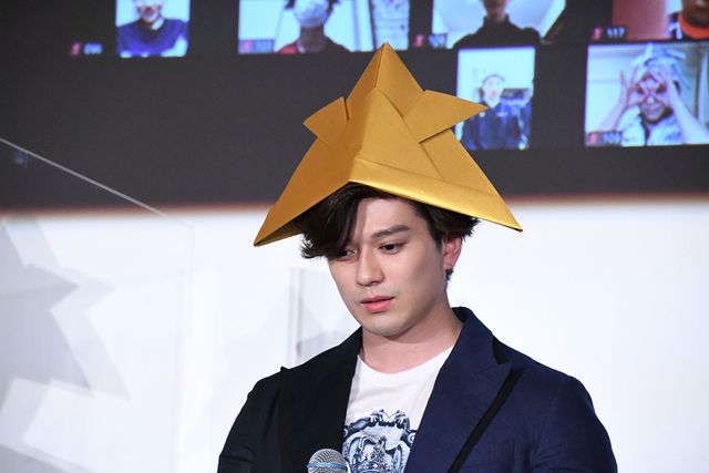 新田真剣佑、山崎紘菜、鈴木伸之が登場！映画『ブレイブ　－群青戦記－』青春ぜんぶ懸けてギネスに挑め！イベント（10枚目）