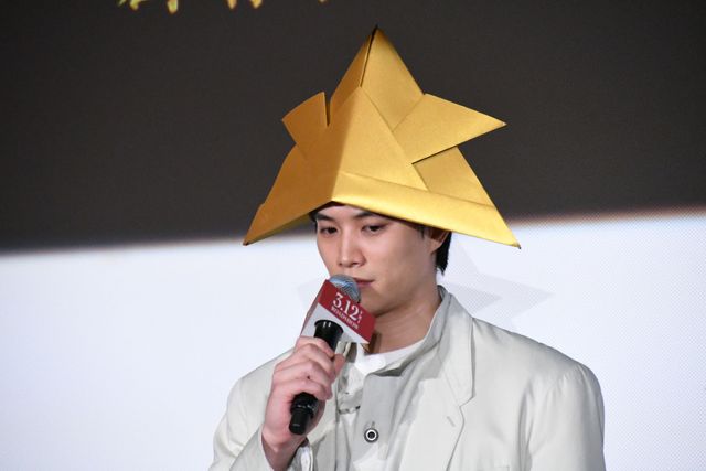 新田真剣佑、山崎紘菜、鈴木伸之が登場！映画『ブレイブ　－群青戦記－』青春ぜんぶ懸けてギネスに挑め！イベント（12枚目）