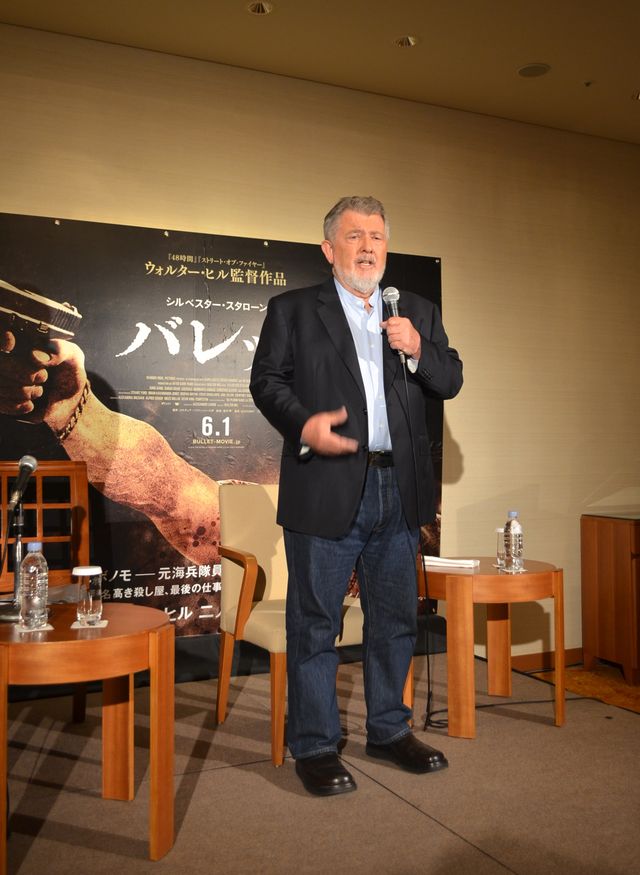 初来日会見！ハリウッドの生きる伝説ウォルター・ヒル監督フォトギャラリー（5枚目）