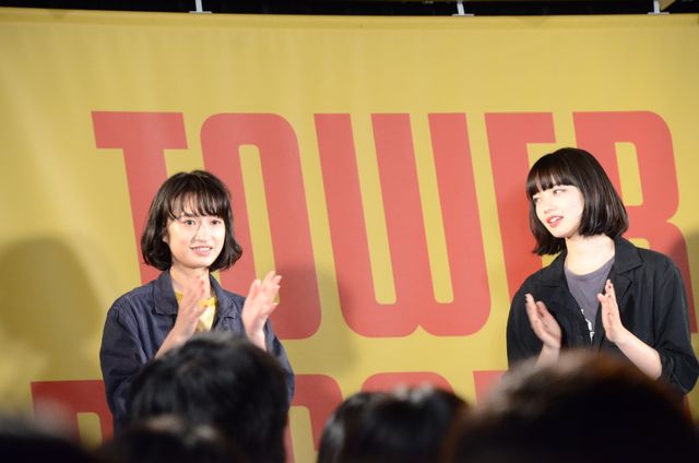 仲睦まじい小松菜奈＆門脇麦『さよならくちびる』公開直前イベント：フォトギャラリー