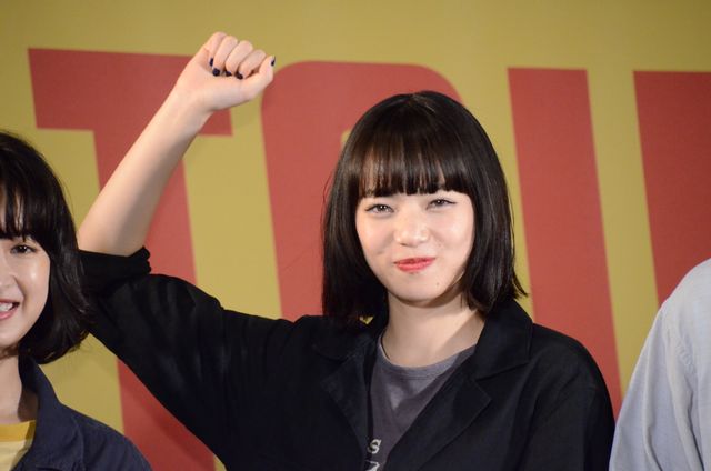 仲睦まじい小松菜奈＆門脇麦『さよならくちびる』公開直前イベント（12枚目）