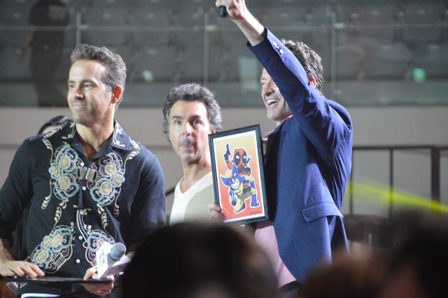 ライアン&ヒューに手描きイラストのプレゼント!『デッドプール&ウルヴァリン』韓国ファンイベント:フォトギャラリー