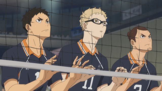 烏野リードのなか…「ハイキュー!!　TO THE TOP」第11話カット（5枚目）