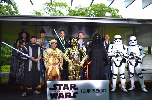 ベイダー卿降臨？『スター・ウォーズ』狂言＆武人屏風画、京都でお披露目！（40枚目）