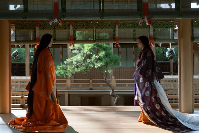 倫子がまひろに不意打ち！「光る君へ」第47回場面写真（3枚目）