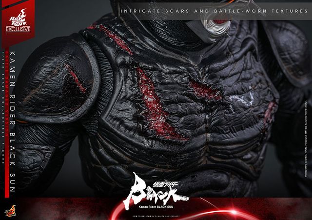 ホットトイズ「仮面ライダーBLACK SUN」フィギュア（バトルダメージ版）（5枚目）