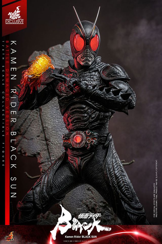 ホットトイズ「仮面ライダーBLACK SUN」フィギュア（バトルダメージ版）（8枚目）