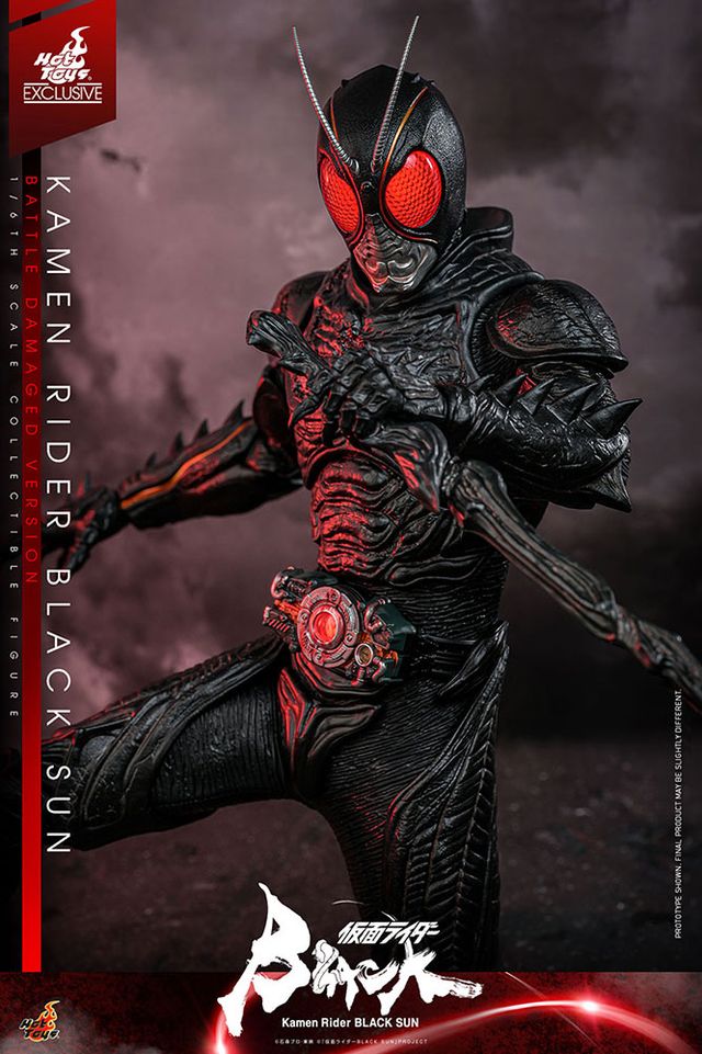 ホットトイズ「仮面ライダーBLACK SUN」フィギュア（バトルダメージ版）（10枚目）