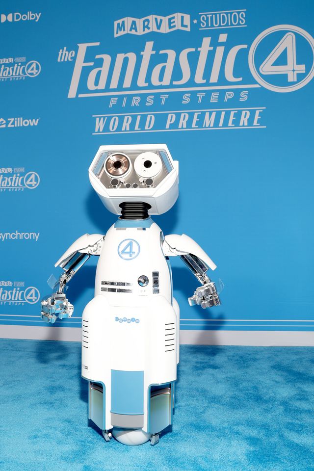 かわいい！『ファンタスティック4：ファースト・ステップ』プレミアに登場したハービー（3枚目）