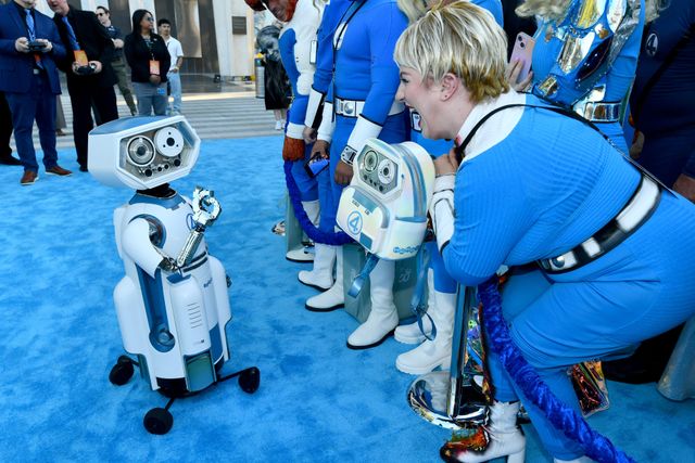 かわいい！『ファンタスティック4：ファースト・ステップ』プレミアに登場したハービー（5枚目）