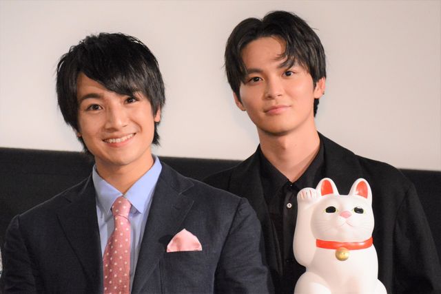 猫と登壇！古川雄輝、上村海成、本田剛文、松大航也ら『劇場版　ねこ物件』完成披露（8枚目）
