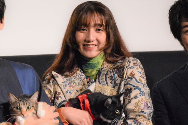 猫と登壇！古川雄輝、上村海成、本田剛文、松大航也ら『劇場版　ねこ物件』完成披露（10枚目）