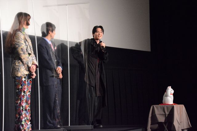 猫と登壇！古川雄輝、上村海成、本田剛文、松大航也ら『劇場版　ねこ物件』完成披露（13枚目）