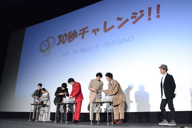 新田真剣佑＆北村匠海W主演『サヨナラまでの30分』公開記念舞台あいさつ（8枚目）