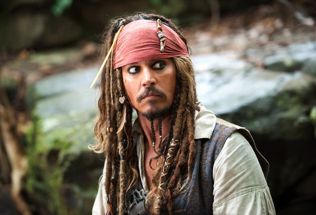 ジョニー・デップ演じるジャック・スパロウ - 映画『パイレーツ・オブ・カリビアン／生命（いのち）の泉』より