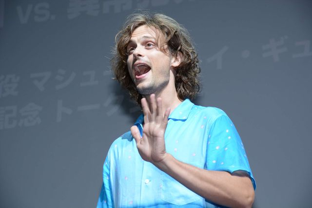 「クリミナル・マインド」リード役マシューが日本でおおはしゃぎ！（6枚目）