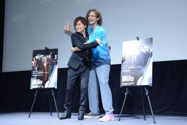 「クリミナル・マインド」リード役マシューが日本でおおはしゃぎ！（9枚目）