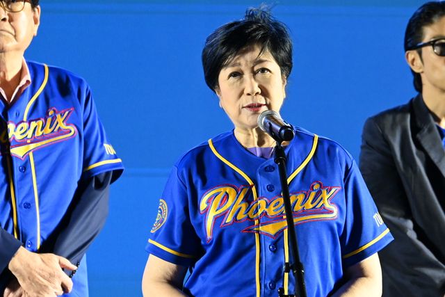 小池百合子都知事、井端弘和、アレックス・ラミレスら映画『4アウト　－もう一度、プレイボール－』イベント登壇の様子（12枚目）