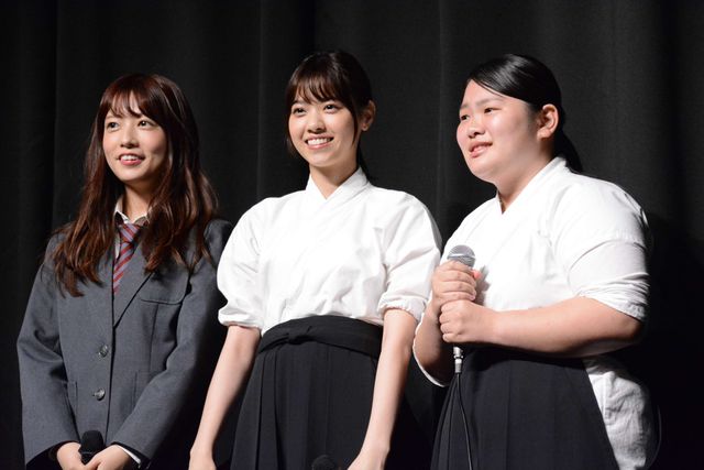 ほそっ！乃木坂46西野七瀬の道着姿！映画『あさひなぐ』イベント：フォトギャラリー