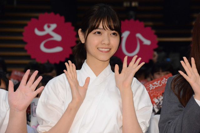 ほそっ！乃木坂46西野七瀬の道着姿！映画『あさひなぐ』イベント（10枚目）