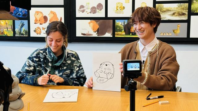 宮田俊哉がピクサー・アニメーション・スタジオを訪問！『私がビーバーになる時』フォトギャラリー（3枚目）