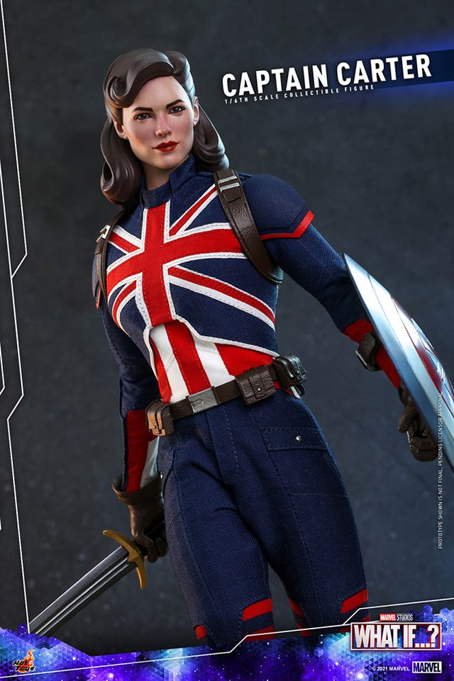 【テレビ・マスターピース】 「ホワット・イフ…？」1／6スケールフィギュア　キャプテン・カーター（4枚目）