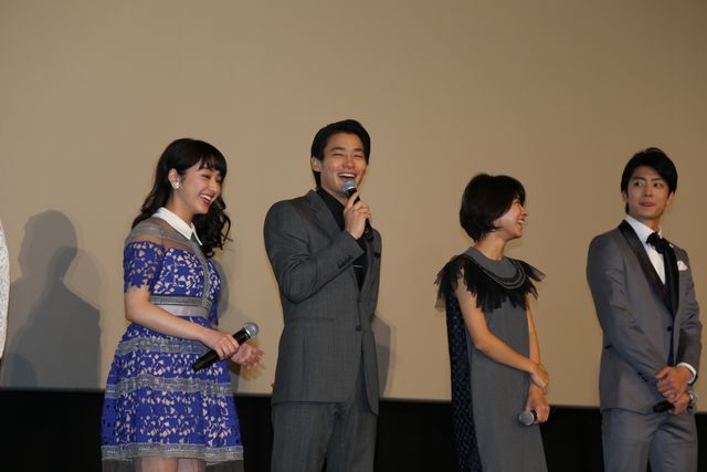 野村周平、超笑顔！『サクラダリセット　前篇』初日舞台あいさつフォトギャラリー：フォトギャラリー