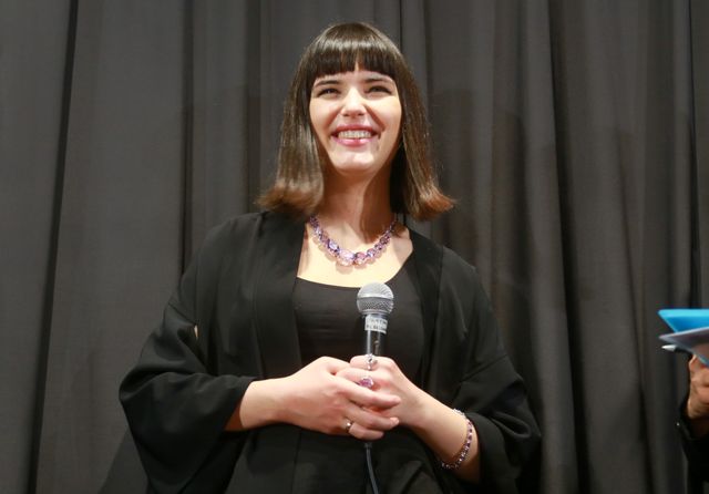 超絶美女ミハリーナ・オルシャニスカが初来日！『マチルダ　禁断の恋』初日舞台あいさつ：フォトギャラリー