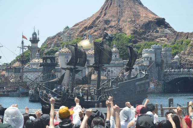 海賊たちにジャックされたパーク内の様子（2枚目）