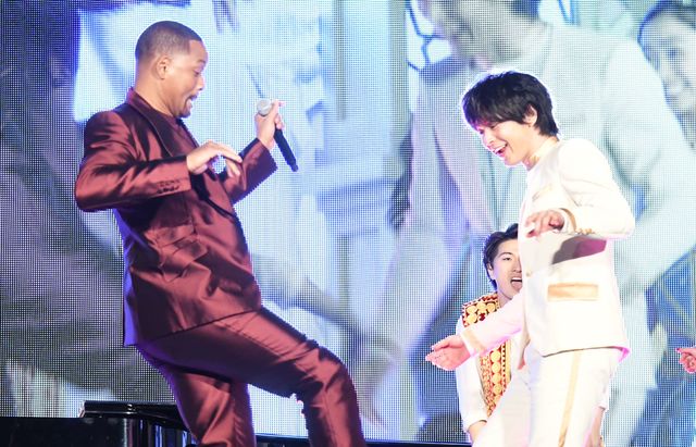 ウィル・スミスと中村倫也がダンス！映画『アラジン』マジックカーペットイベント：フォトギャラリー