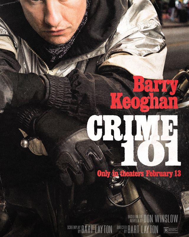 『クライム101』強盗オーマンのキャラクタービジュアル