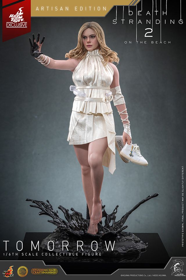 生きているみたい！【ビデオゲーム・マスターピース アルチザン】 「DEATH STRANDING 2: ON THE BEACH」1/6スケールフィギュア　トゥモロウ」（5枚目）
