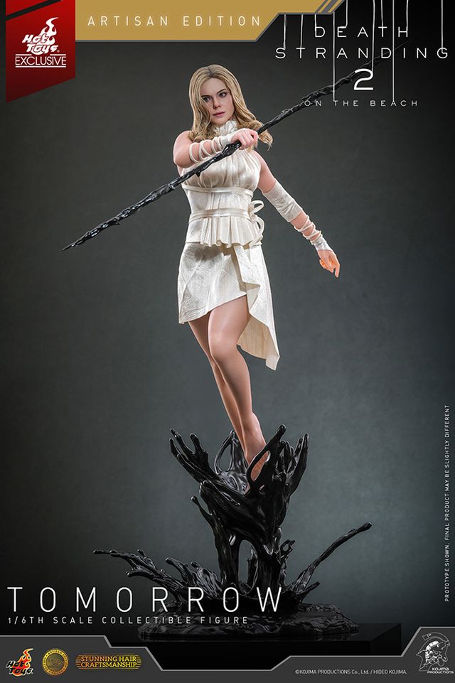 生きているみたい！【ビデオゲーム・マスターピース アルチザン】 「DEATH STRANDING 2: ON THE BEACH」1/6スケールフィギュア　トゥモロウ」（6枚目）
