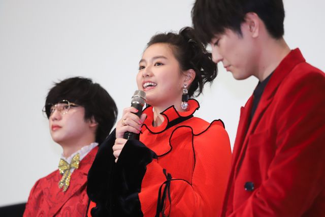 間宮祥太朗、桜井日奈子、恒松祐里、堀田真由ら若手人気キャストが集結！『殺さない彼と死なない彼女』初日舞台あいさつ（10枚目）