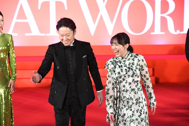 背中見せドレスで魅了！永野芽郁、芦田愛菜、仲里依紗、松本若菜、小沢真珠が美の競演『はたらく細胞』細胞大集合プレミア（31枚目）