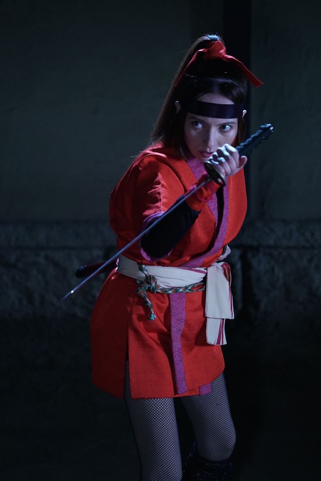 ベッキーが美女忍者に！ドラマ「くノ一忍法帖　蛍火」：フォトギャラリー