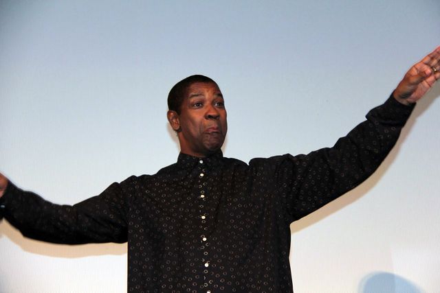 デンゼル、鼻の下伸びてる？ジャパンプレミア写真ギャラリー（10枚目）