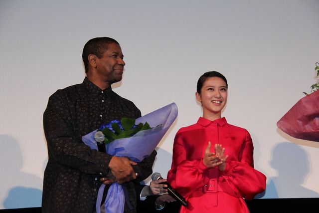 デンゼル、鼻の下伸びてる？ジャパンプレミア写真ギャラリー（20枚目）