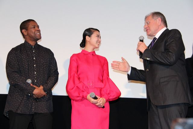 デンゼル、鼻の下伸びてる？ジャパンプレミア写真ギャラリー（23枚目）