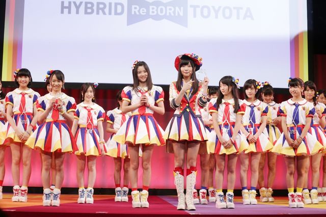 指原莉乃、 Team 8とプリウスCMに！フォトギャラリー（2枚目）